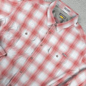 Eddie Bauer Mens 2XL Classic‎ Fit Plaid Button Up Shirt Long Sleeve
